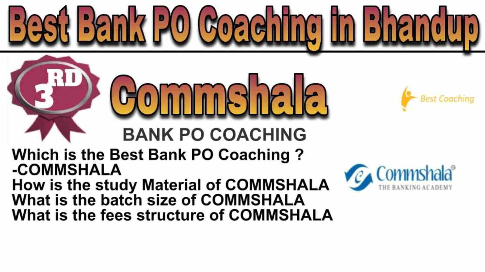 Rank 3 Top Bank PO Coaching in Bhandup