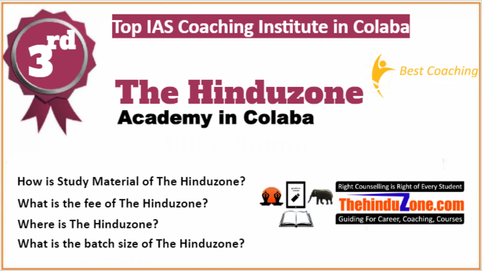 Rank 3 Top IAS Coaching in Colaba