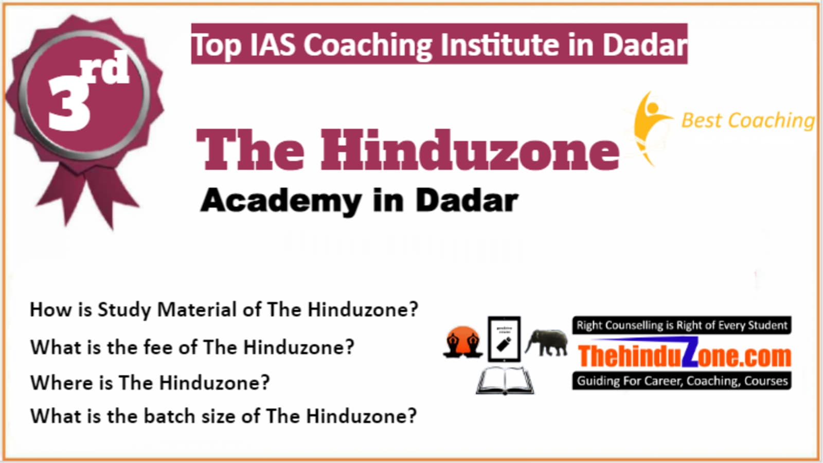 Rank 3 Top IAS Coaching in Dadar