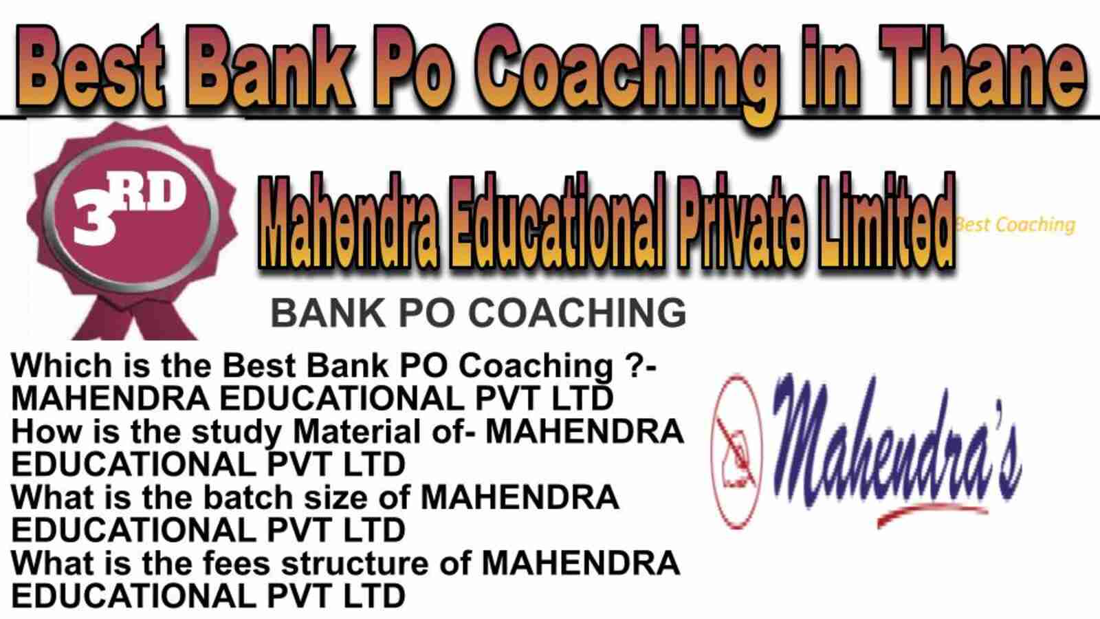 Rank 3 best bank po coaching in Thane Rank 3 best bank po coaching in Thane