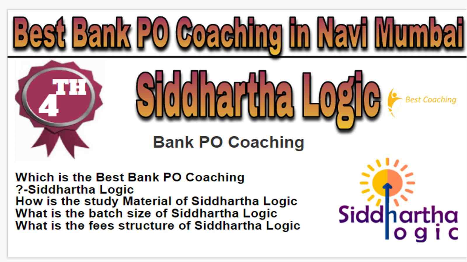 Rank 4 Top Bank PO Coaching in Navi Mumbai