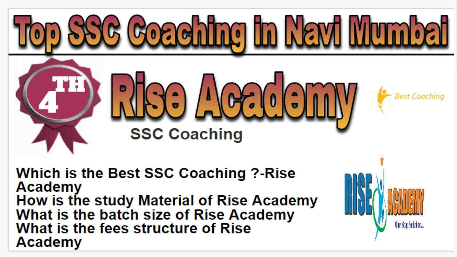 Rank 4 Best SSC Coaching in Navi Mumbai