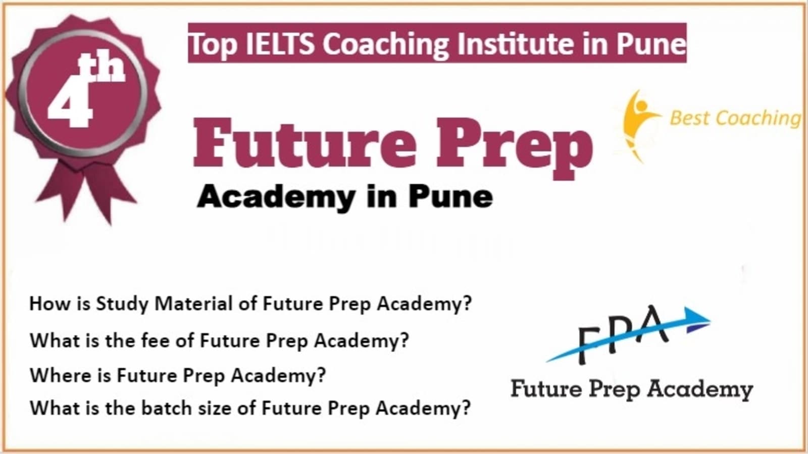 Rank 4 Top IELTS Coaching in Pune