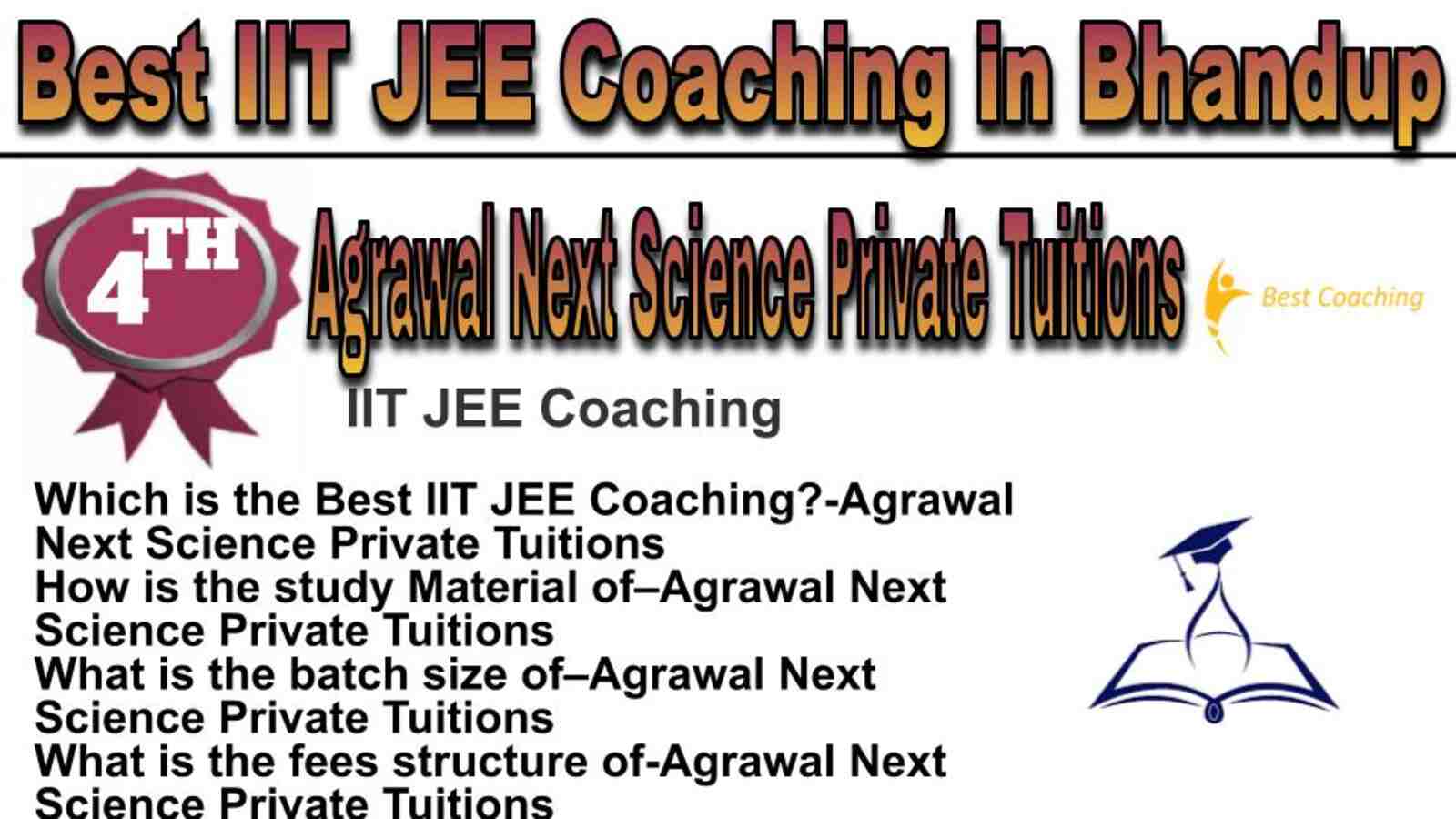 Rank 4 best IIT JEE coaching in Bhandup