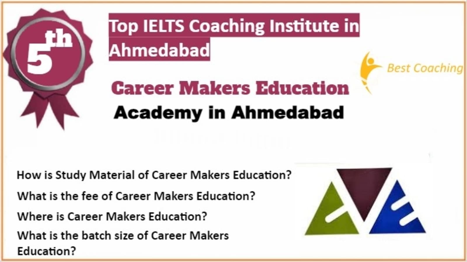 Rank 5 Best IELTS Coaching in Ahmedabad