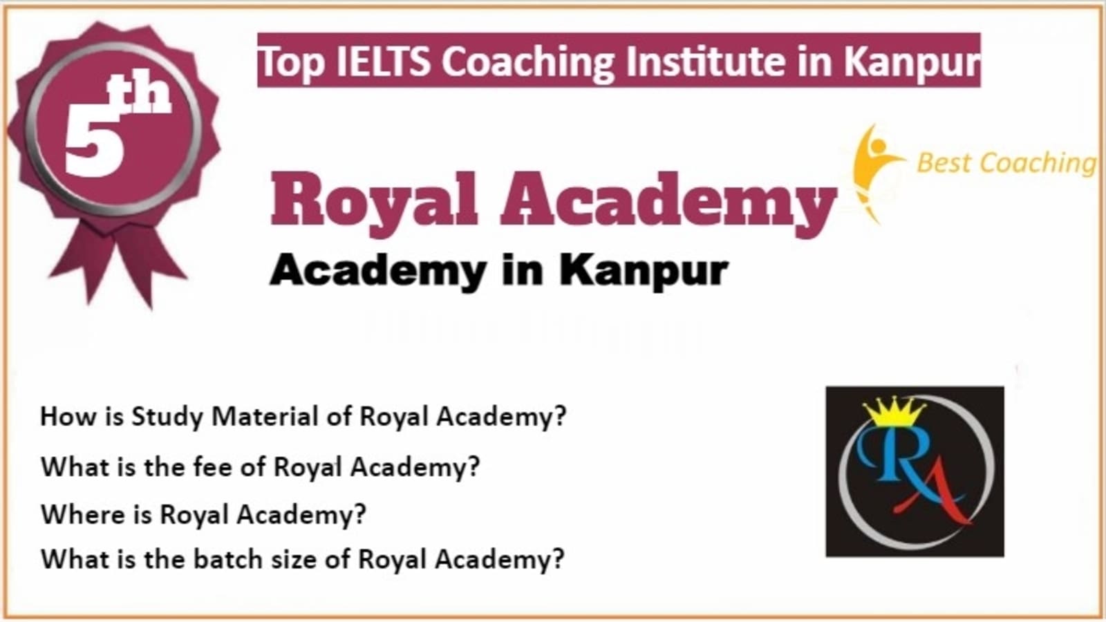 Rank 5 Best IELTS Coaching in Kanpur