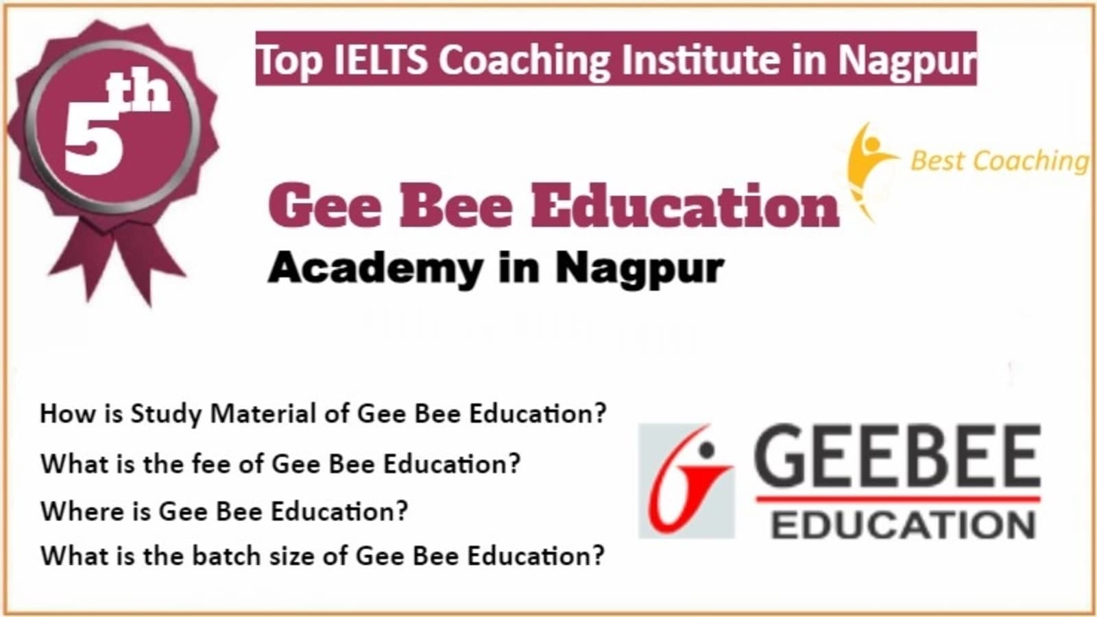 Rank 5 Best IELTS Coaching in Nagpur