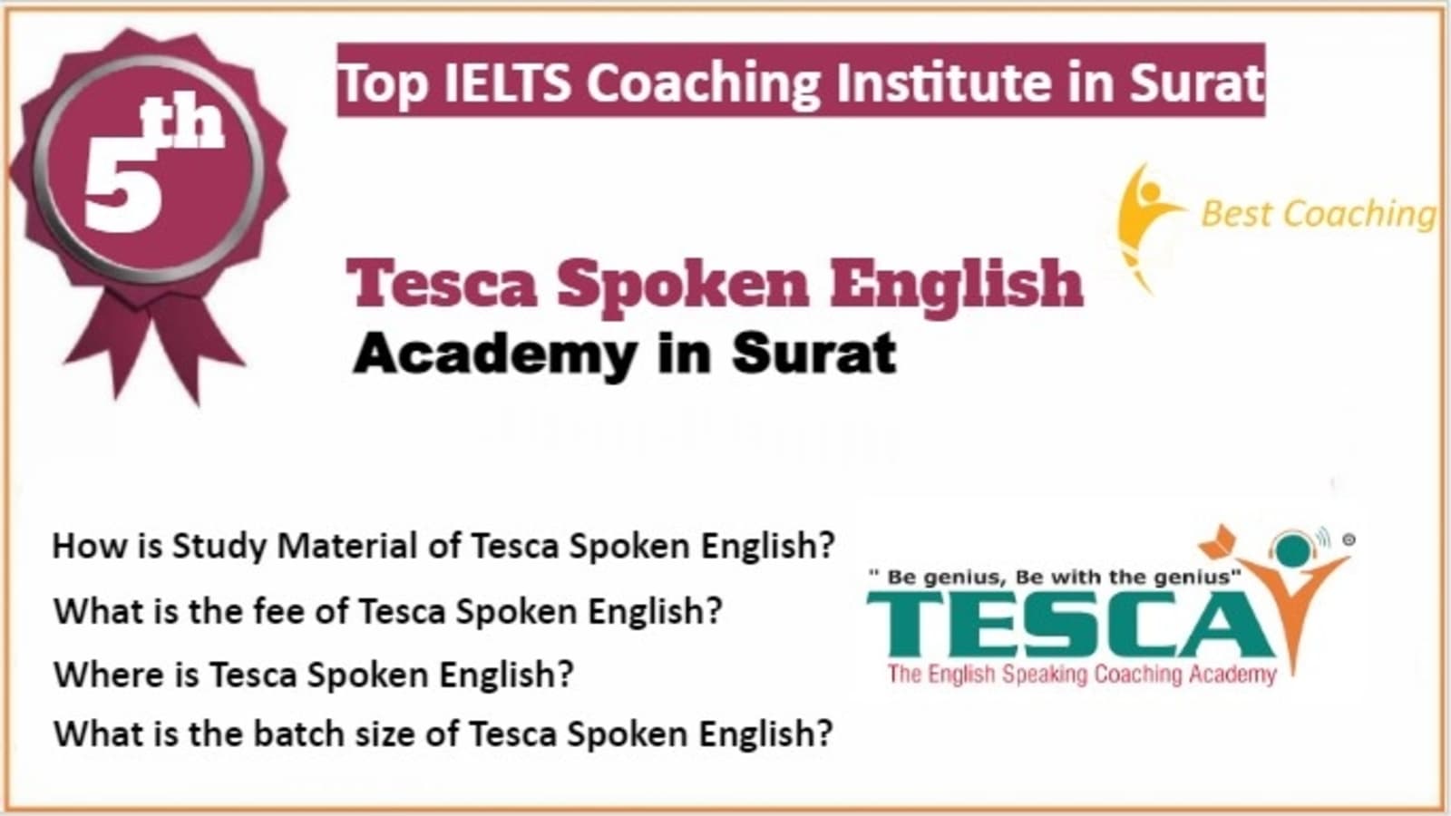 Rank 5 Best IELTS Coaching in Surat