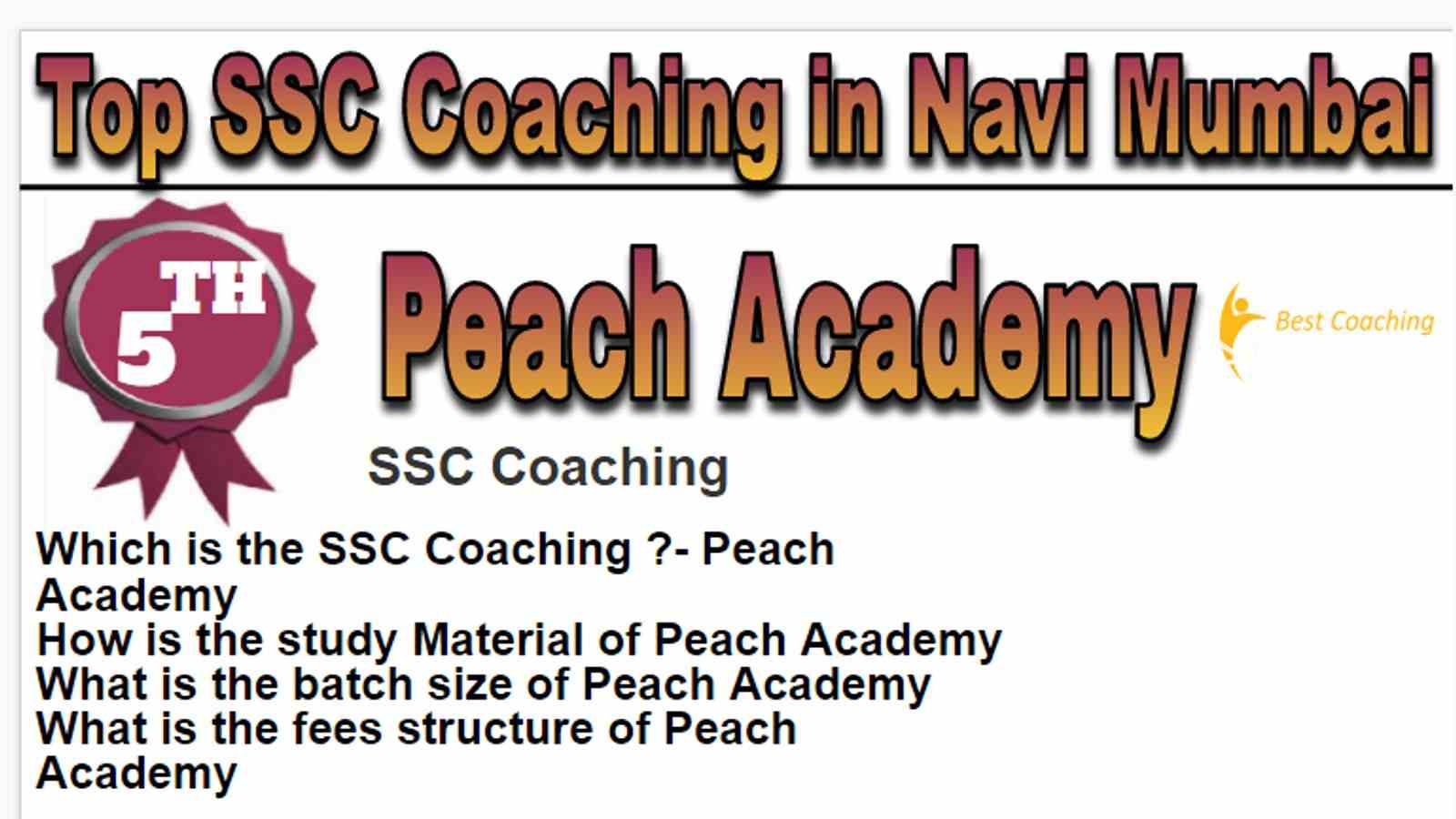Rank 5 Best SSC Coaching in Navi Mumbai