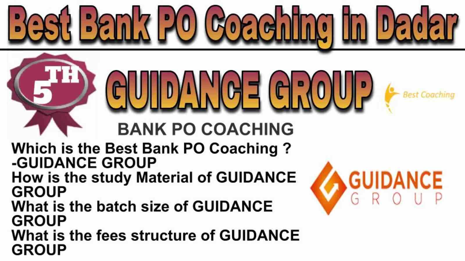 Rank 5 Top Bank PO Coaching in Dadar