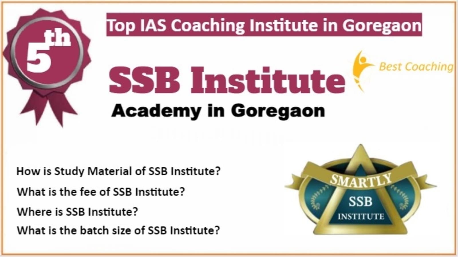 Rank 5 Top IAS Coaching in Goregaon