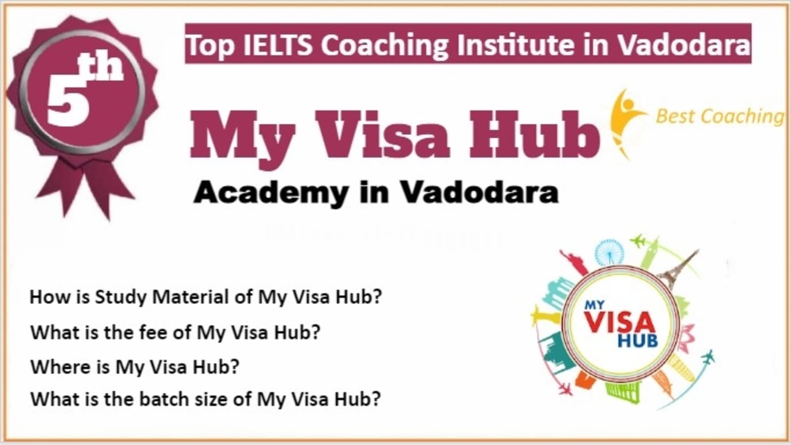 Rank 5 Top IELTS Coaching in Vadodara