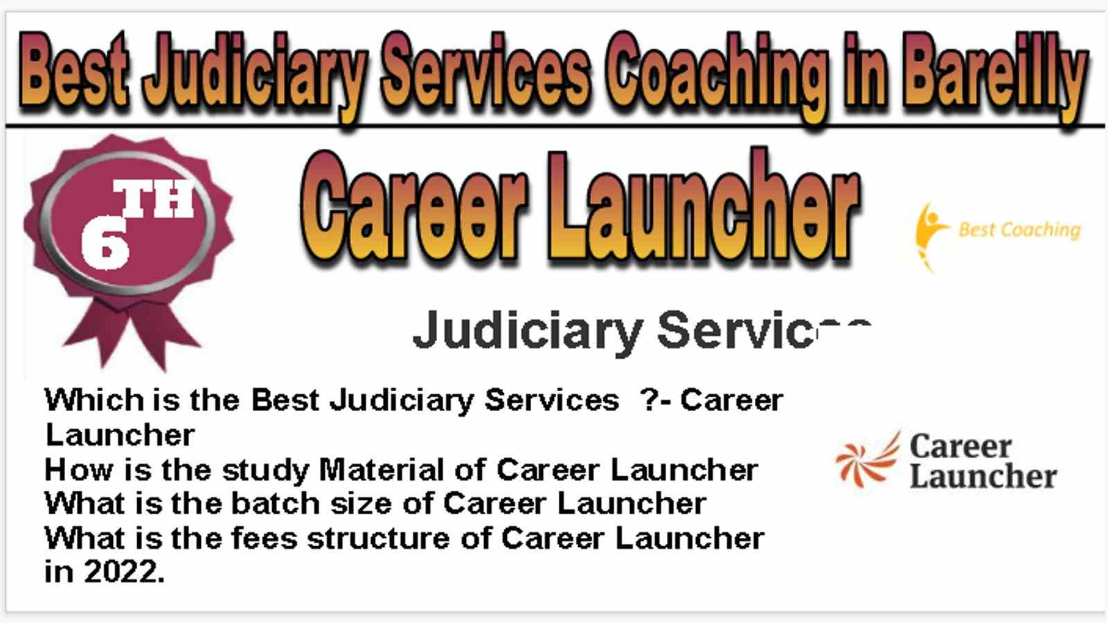 Rank 6 Best Judiciary Services Coaching in Bareilly