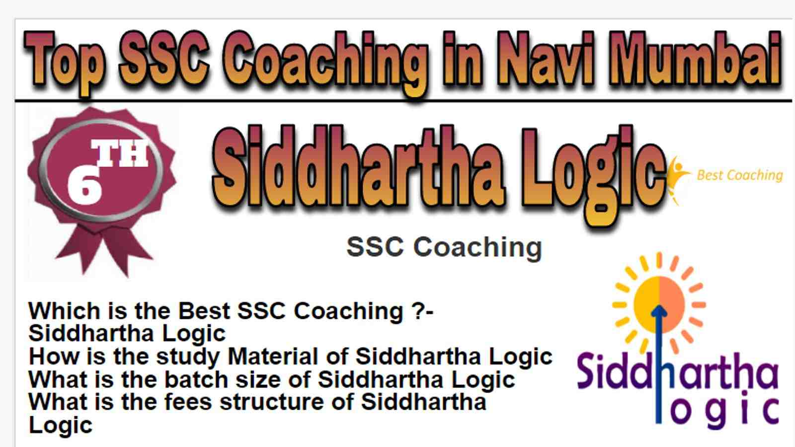 Rank 6 Best SSC Coaching in Navi Mumbai