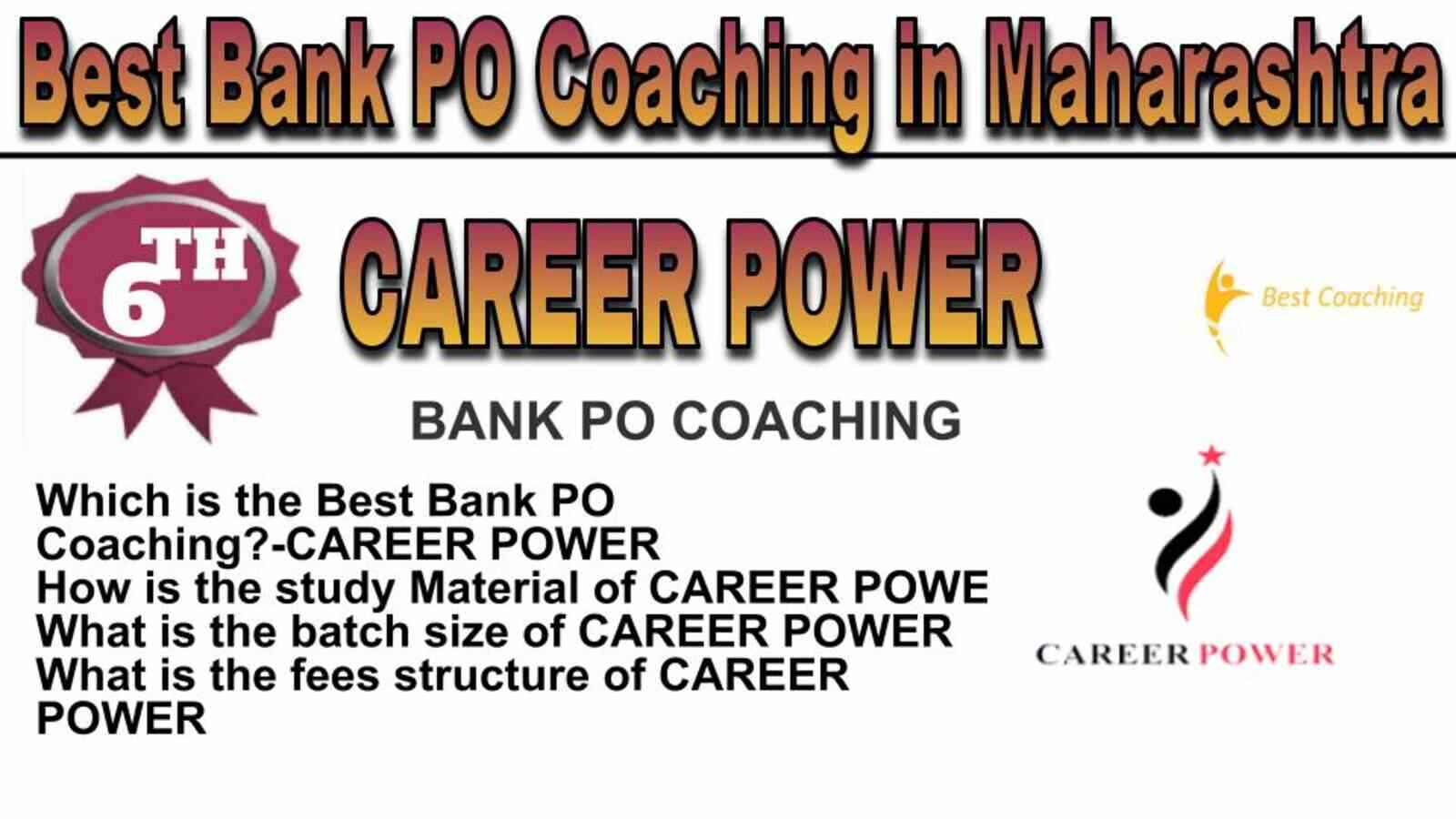 Rank 6 Top Bank PO Coaching in Maharashtra