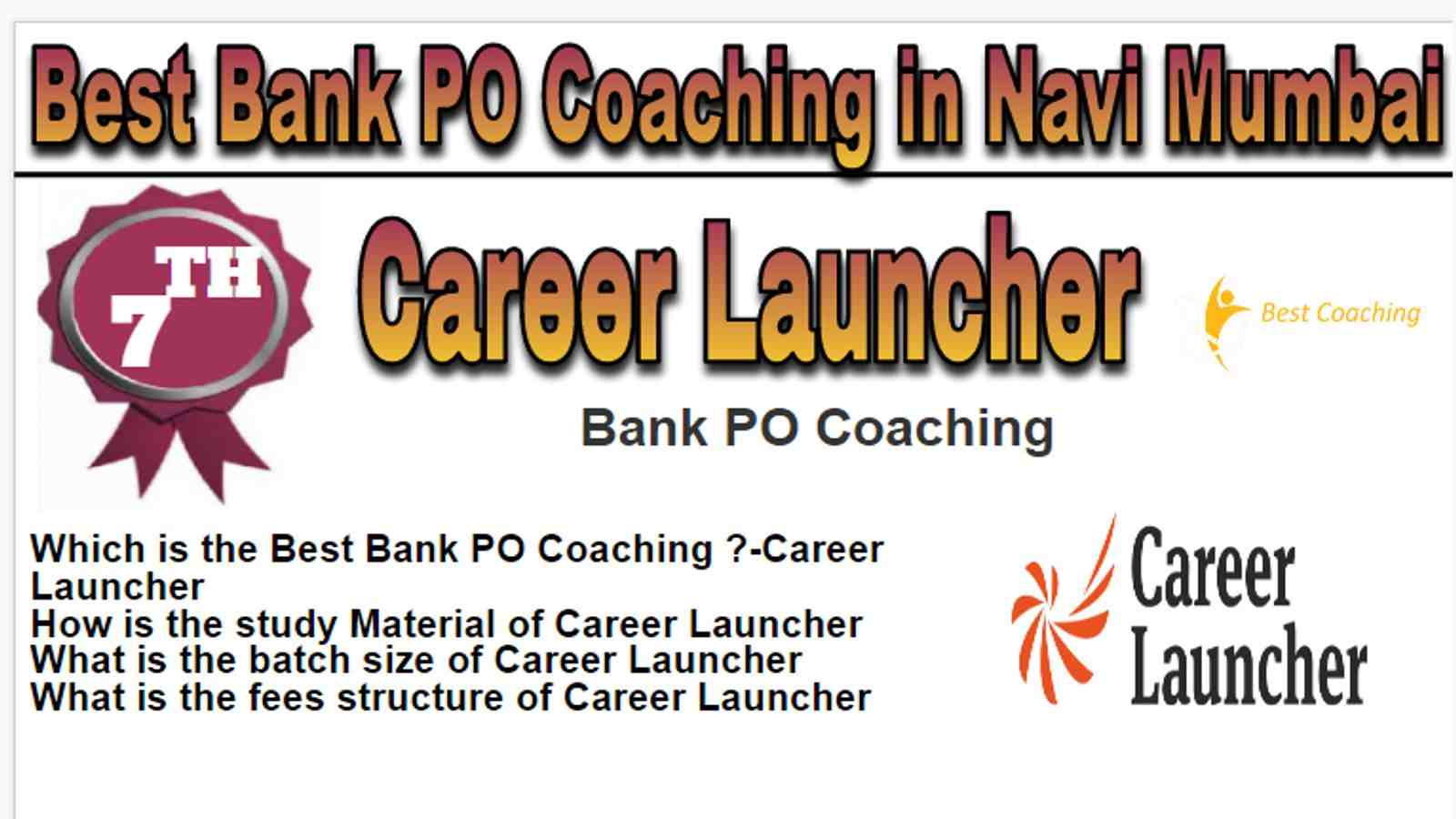 Rank 7 Top Bank PO Coaching in Navi Mumbai