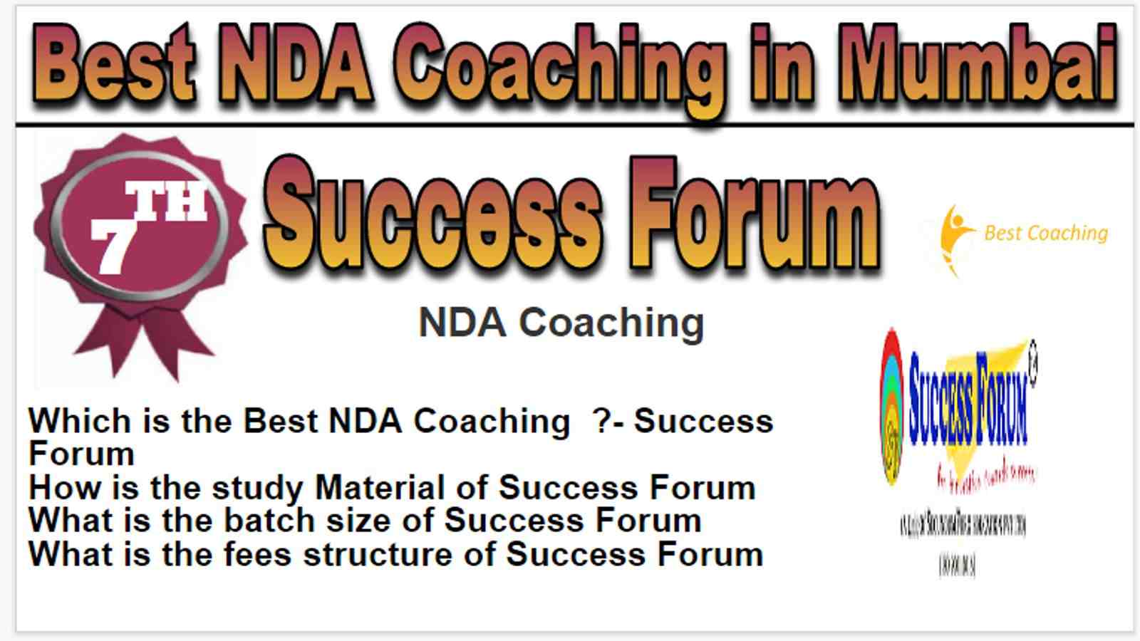 Rank 7 Best NDA Coaching in Mumbai