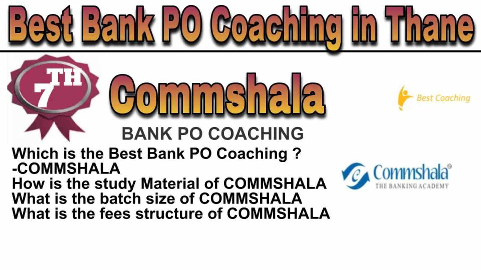 Rank 7 Top Bank PO Coaching in Thane