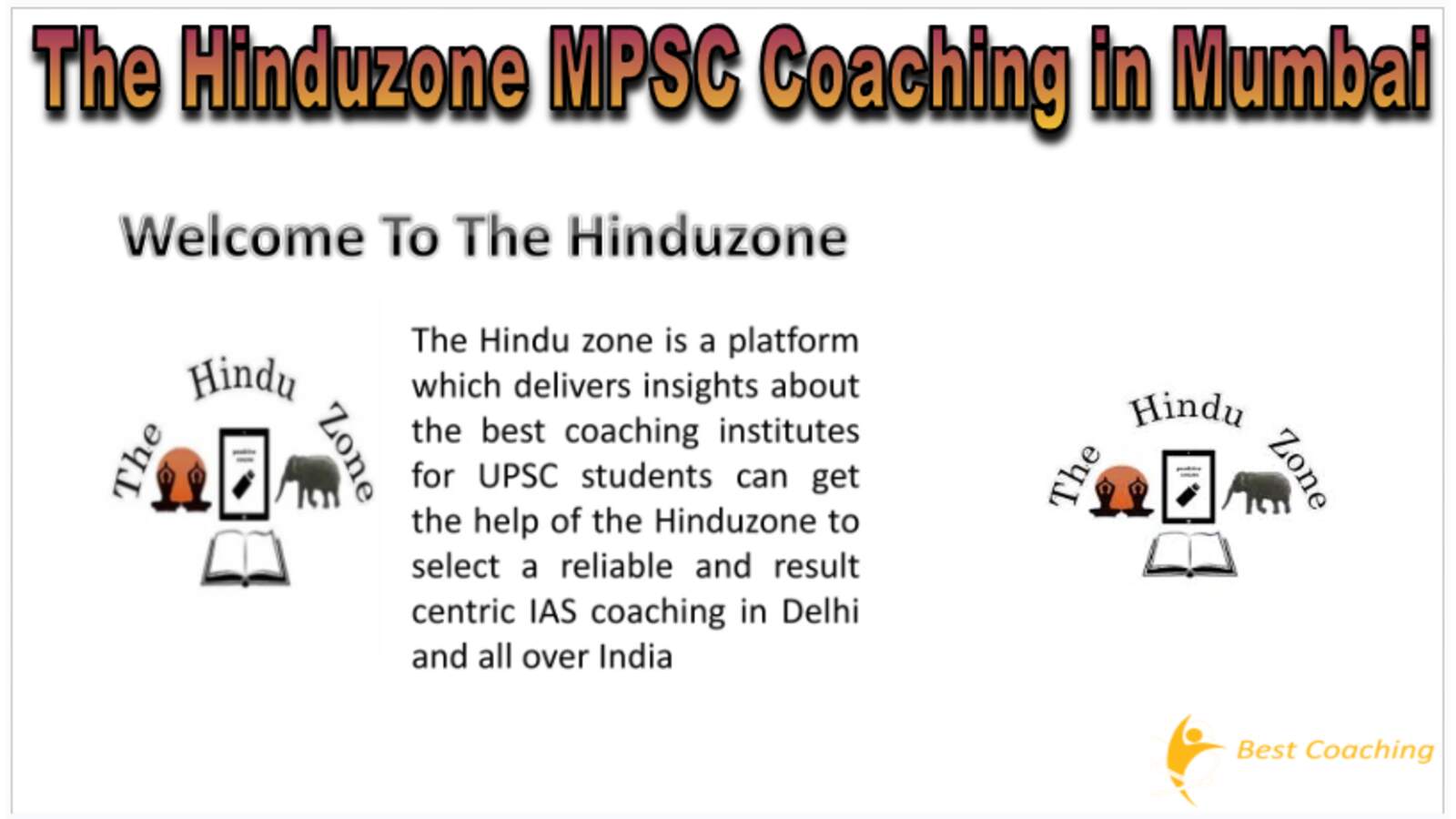 The Hinduzone MPSC Coaching in Mumbai