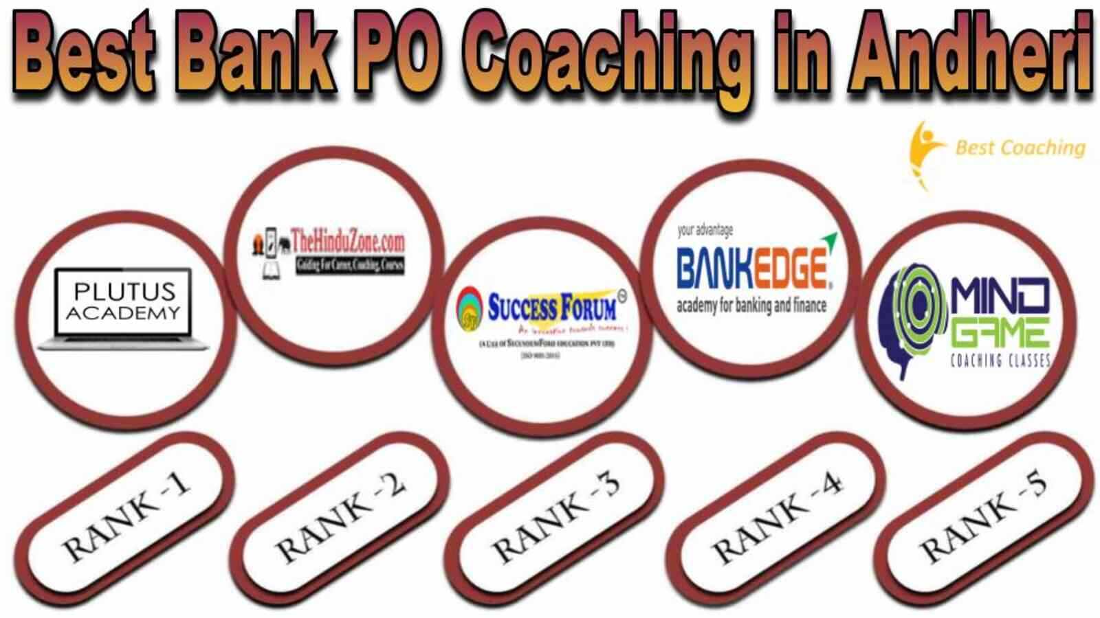 Top Bank PO Coaching in Andheri