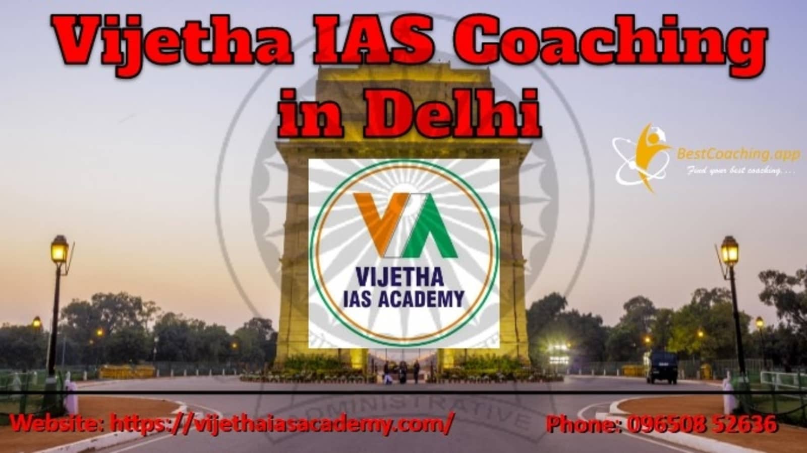Vijetha IAS Coaching in Delhi