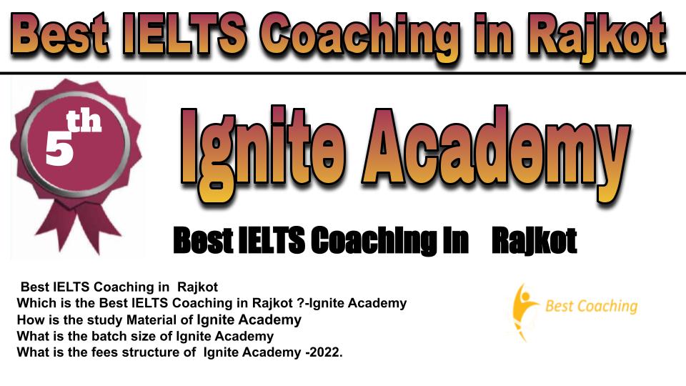 Best IELTS Exam Coaching in Rajkot