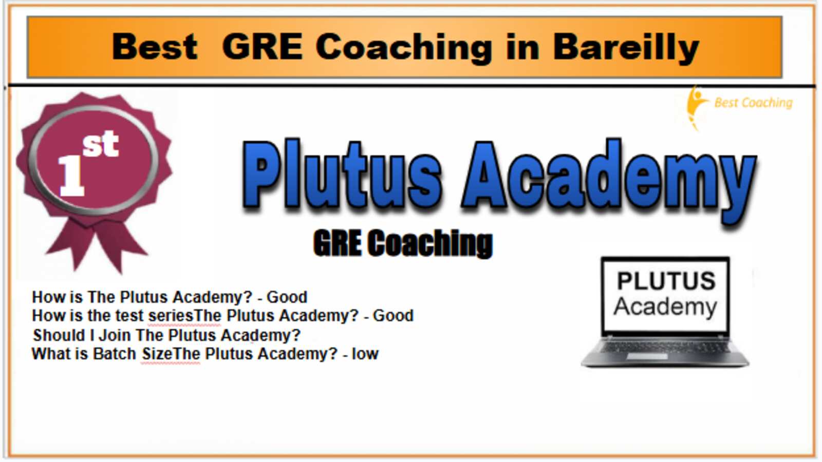 GRE Coaching in Bareiley