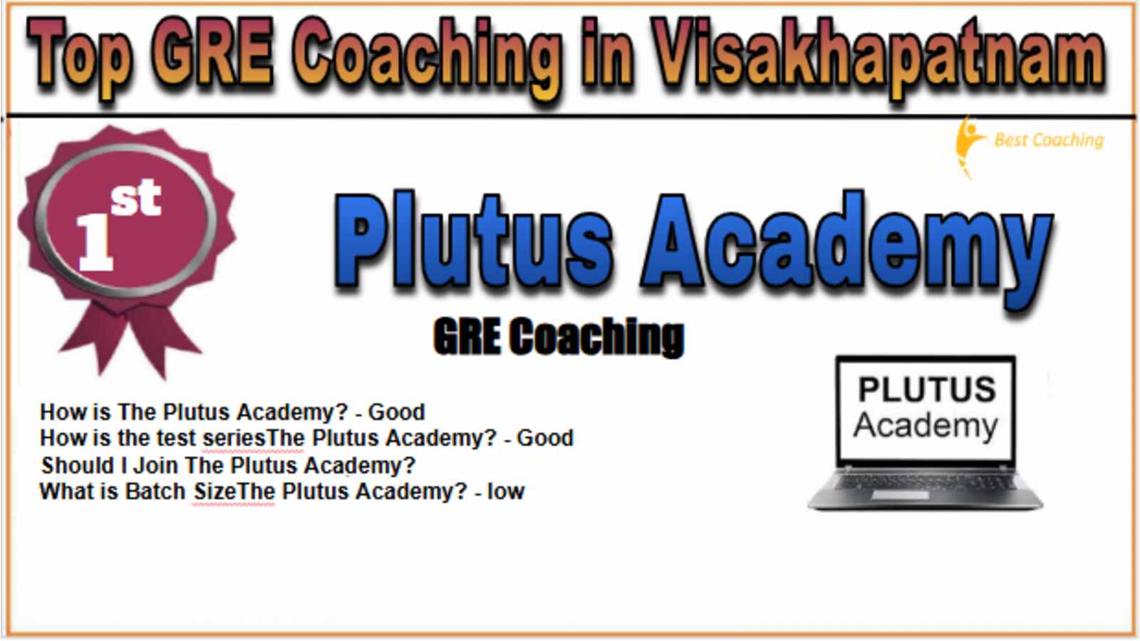 Plutus Academy gre coaching in vishakhapatnam