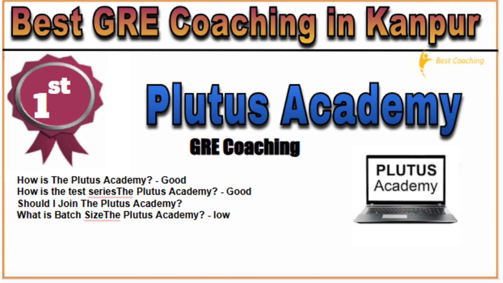 Plutus academy GRE Coaching in Kanpur
