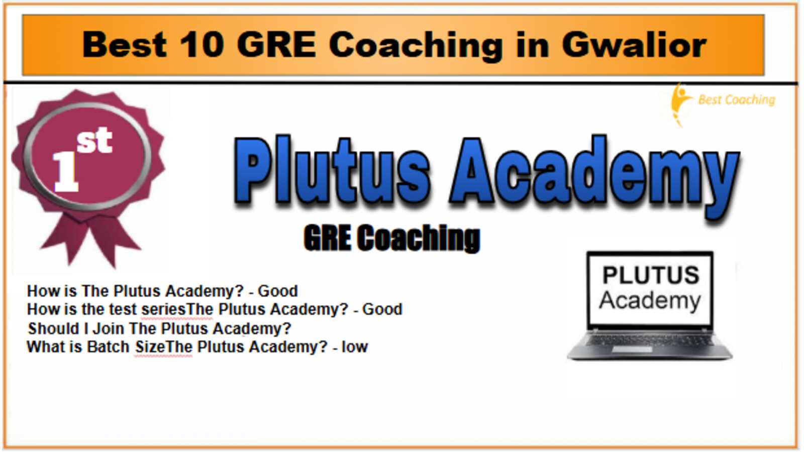 Plutus academy GRE Coaching in gwalior