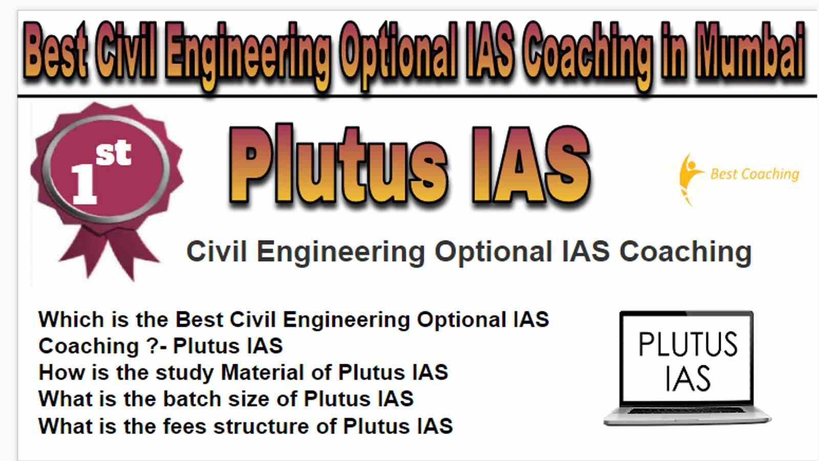 Rank 1 Best Civil Engineering Optional IAS Coaching in Mumbai