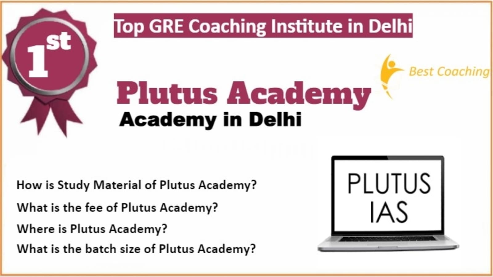 Rank 1 Best GRE Coaching in Delhi