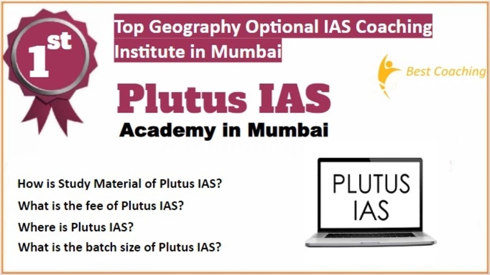 Rank 1 Best Geography Optional IAS Coaching in Mumbai