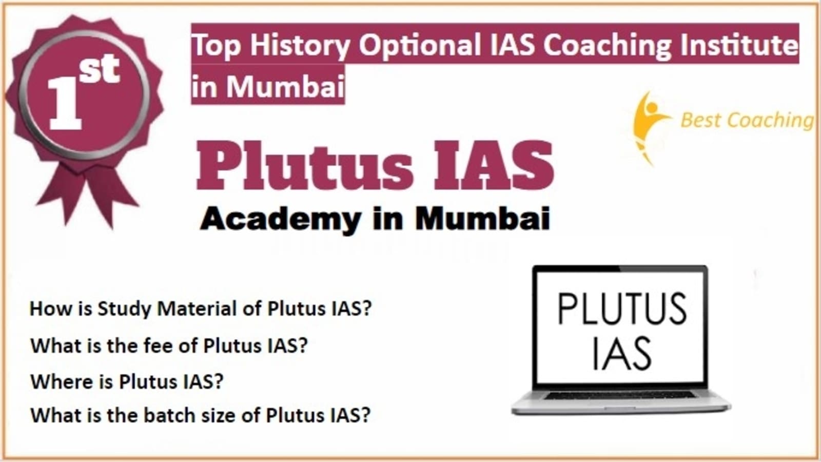 Rank 1 Best History Optional IAS Coaching in Mumbai