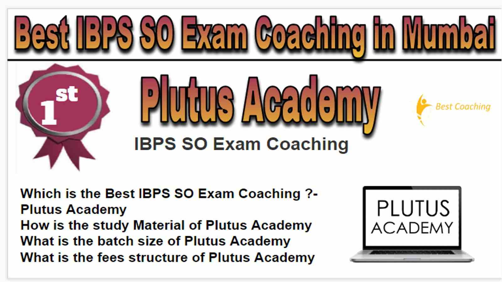 Rank 1 Best IBPS SO Exam Coaching in Mumbai