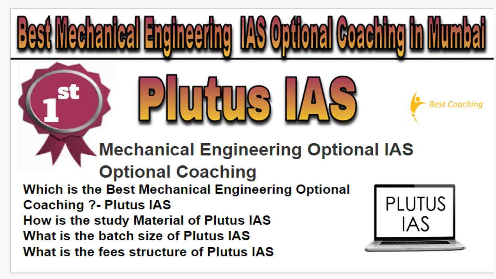 Rank 1 Best Mechanical Engineering Optional IAS Coaching in Mumbai