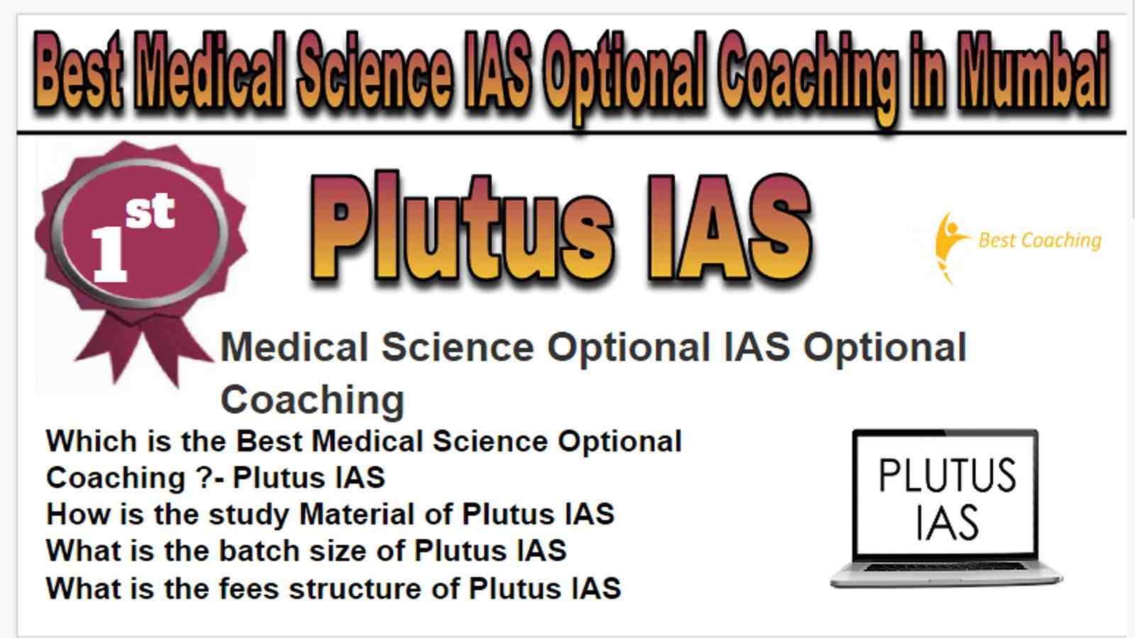 Rank 1 Best Medical Science Optional IAS Coaching in Mumbai