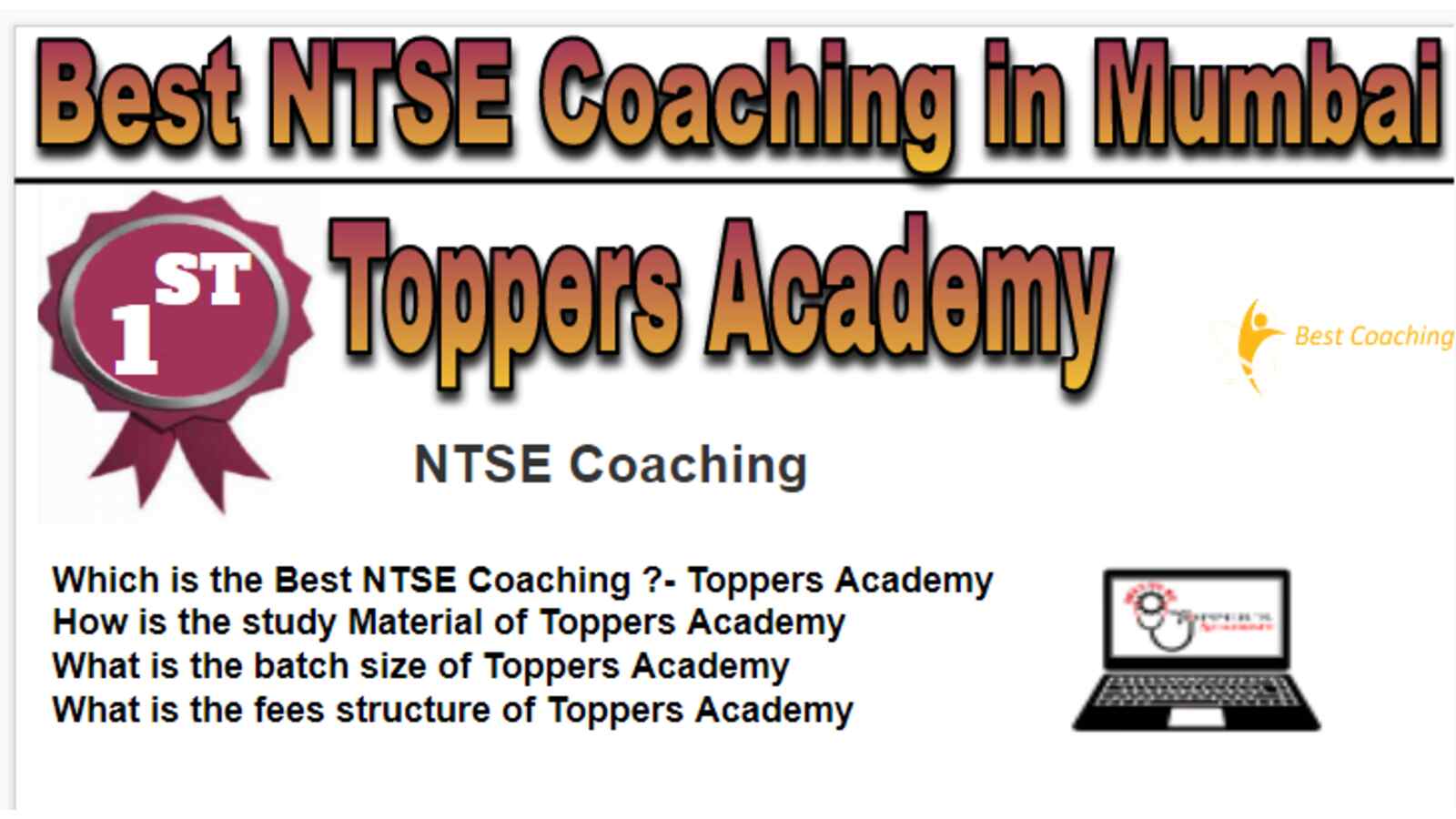 Rank 1 Best NTSE Coaching in Mumbai