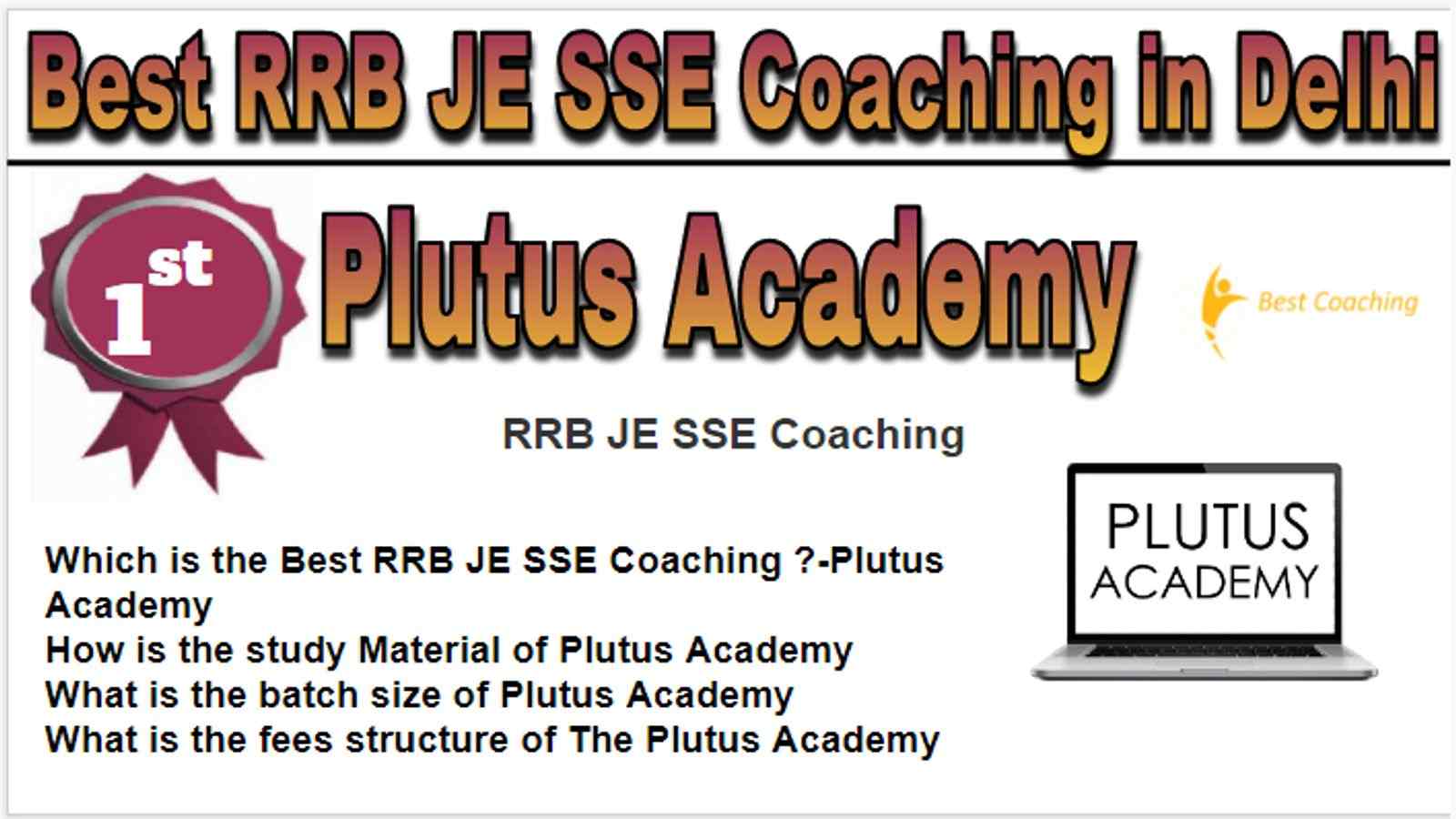 Rank 1 Best RRB JE SSE Coaching in Delhi