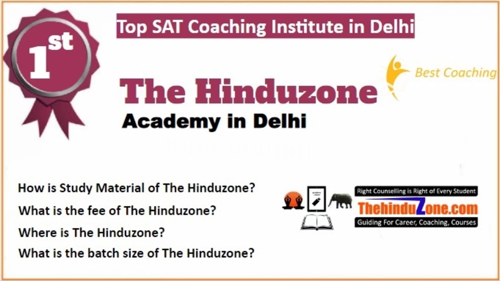Rank 1 Best SAT Coaching in Delhi