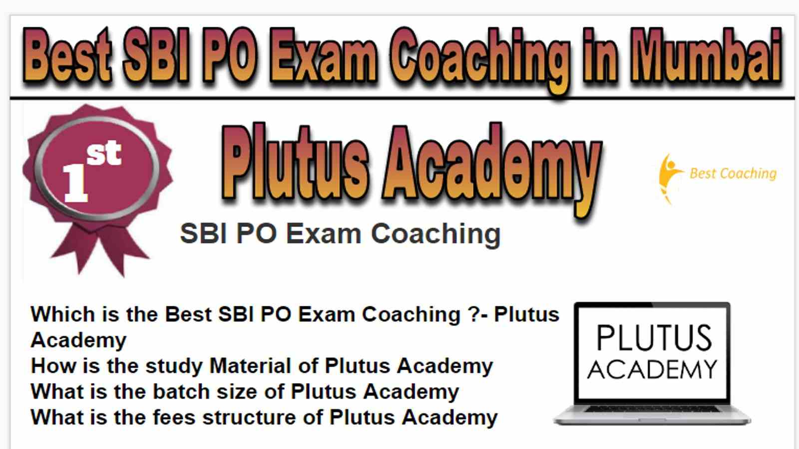 Rank 1 Best SBI PO Exam Coaching in Mumbai