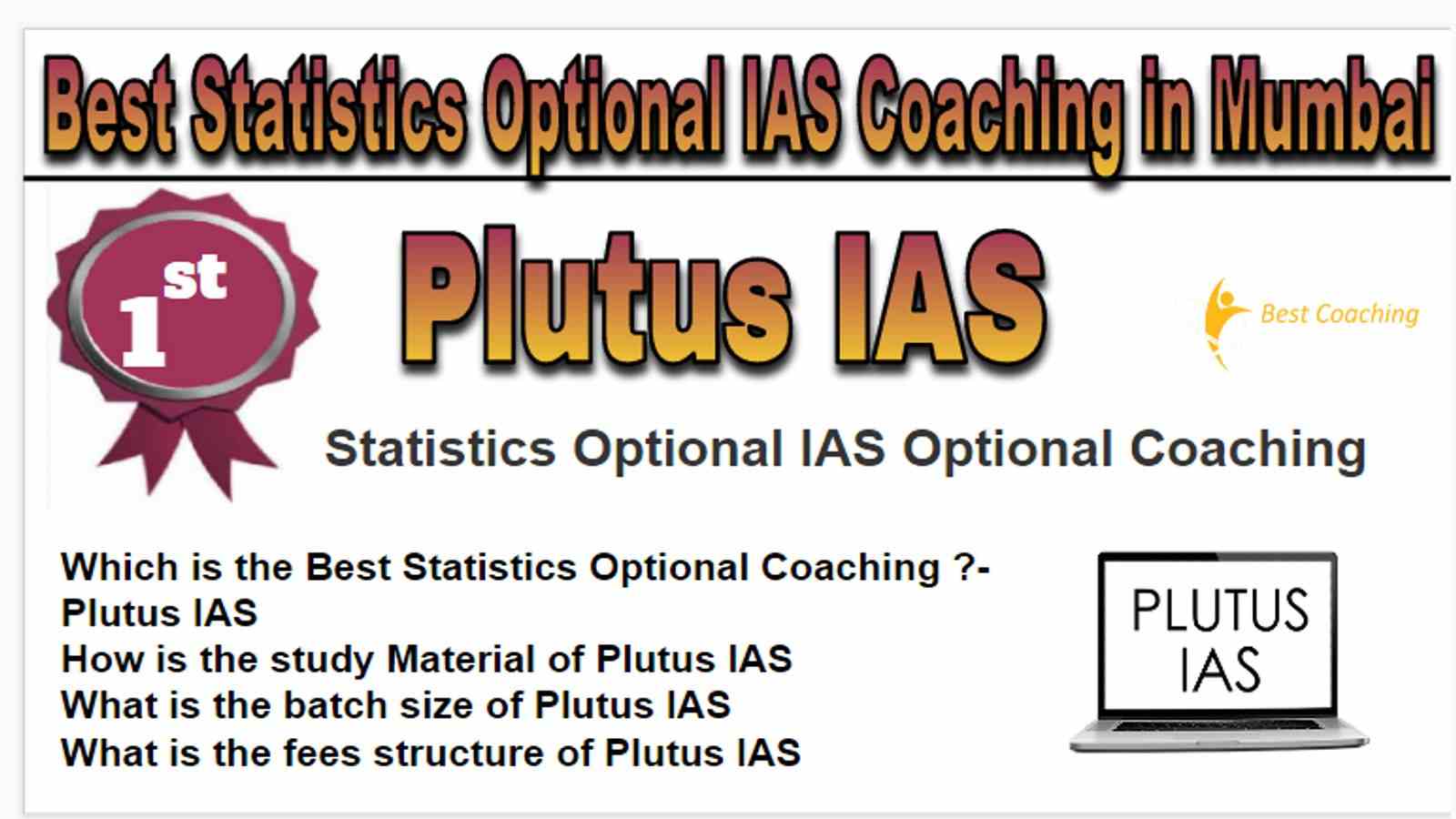 Rank 1 Best Statistics Optional IAS Coaching in Mumbai