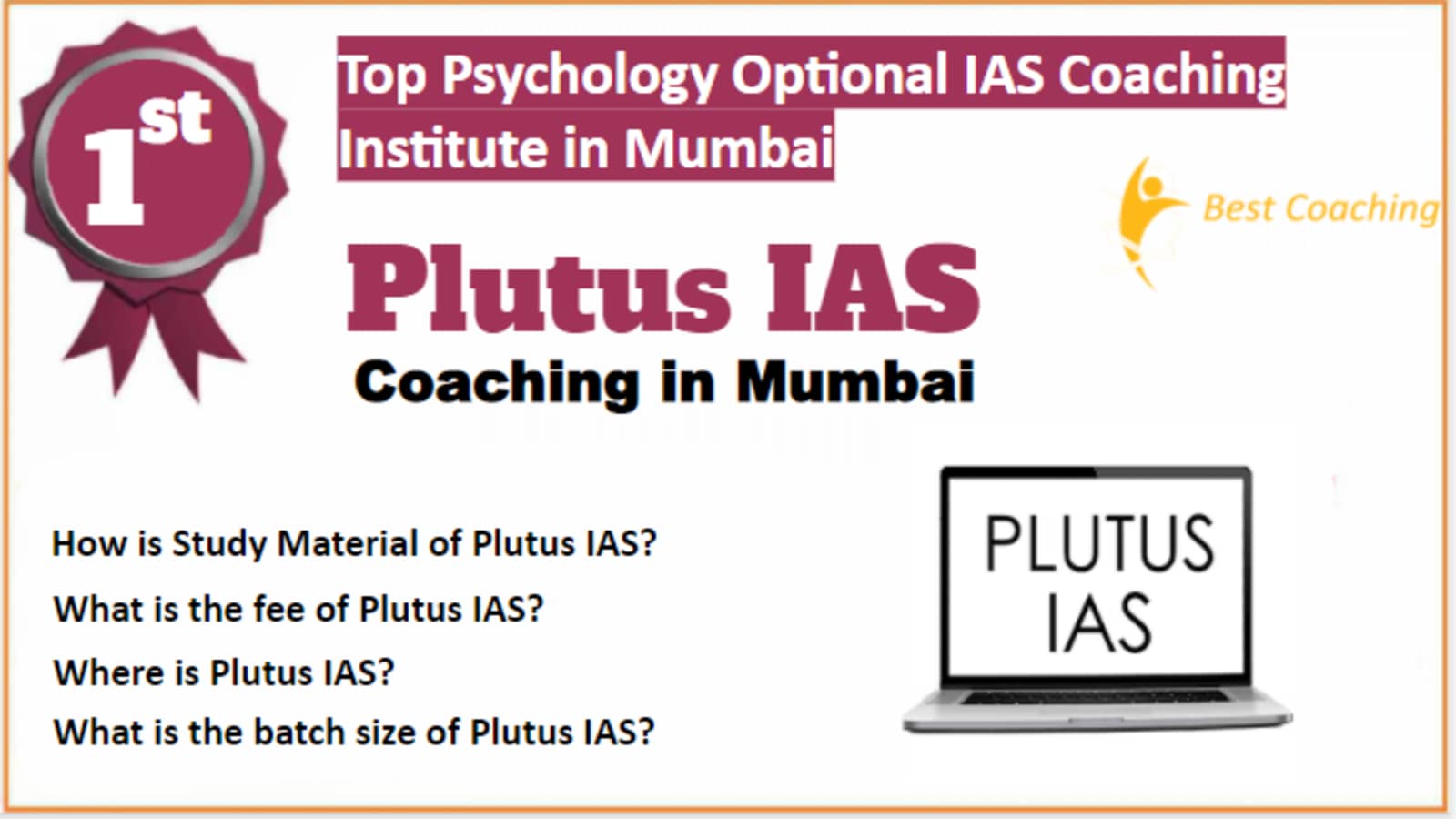 Rank 1 Top Psychology optional IAS Coaching in Mumbai
