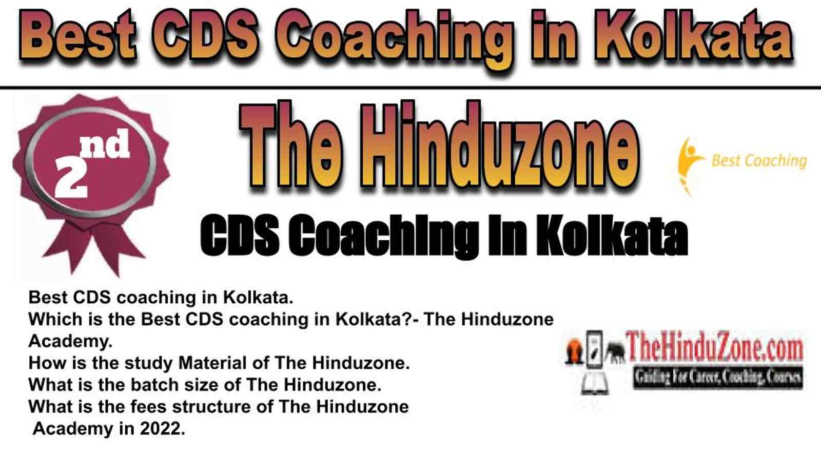 Rank 2 Best CDS Coaching in Kolkata