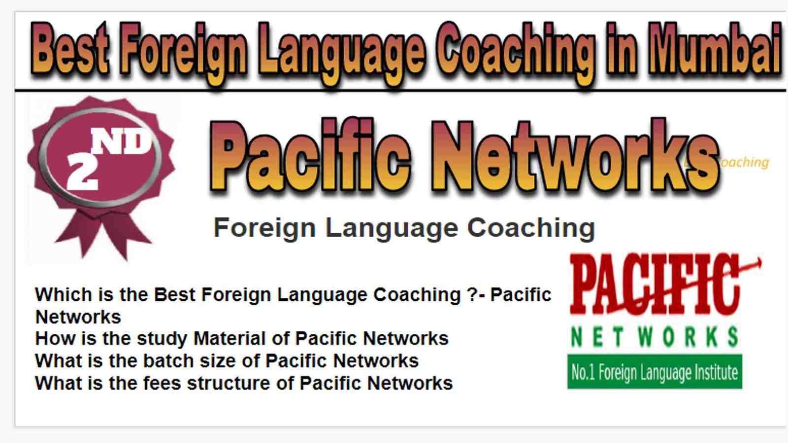 Rank 2 Best Foreign Language Coaching in Mumbai