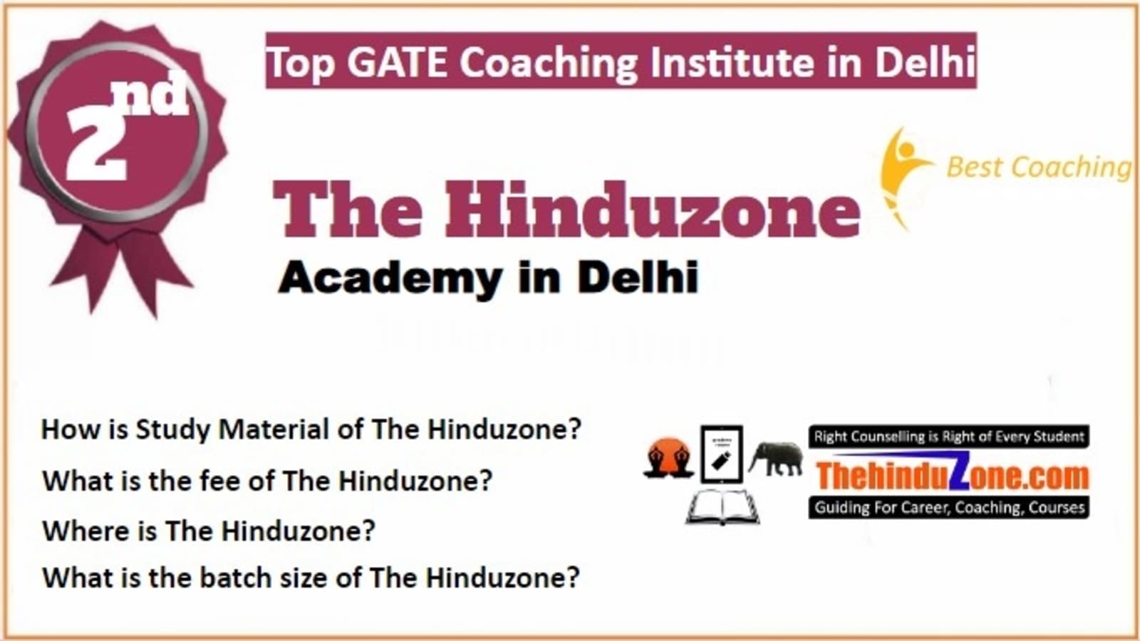 Rank 2 Best GATE Coaching in Delhi