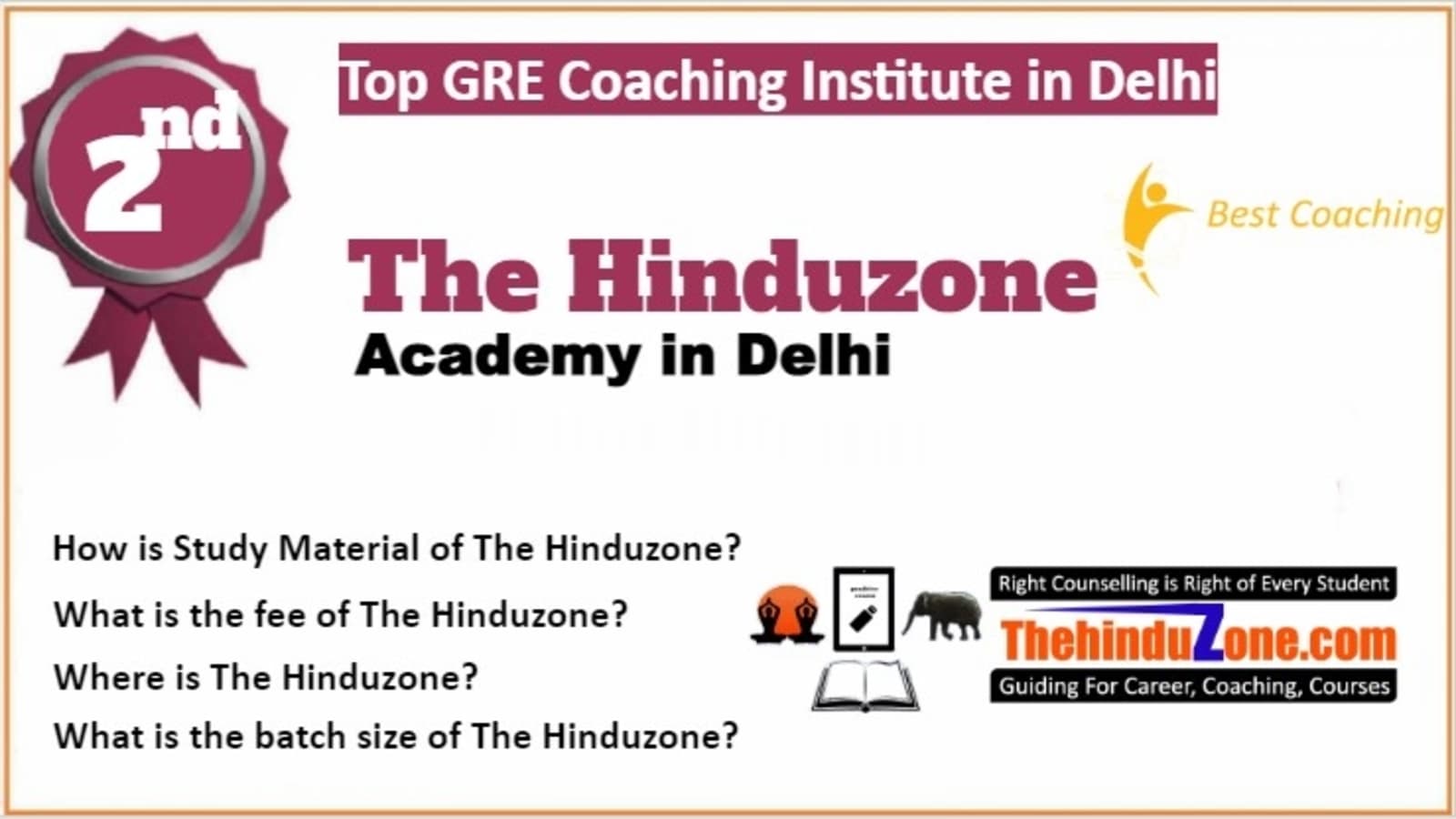 Rank 2 Best GRE Coaching in Delhi