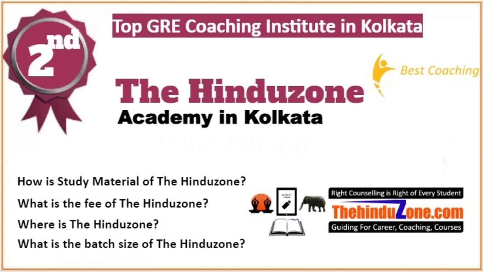Rank 2 Best GRE Coaching in Kolkata