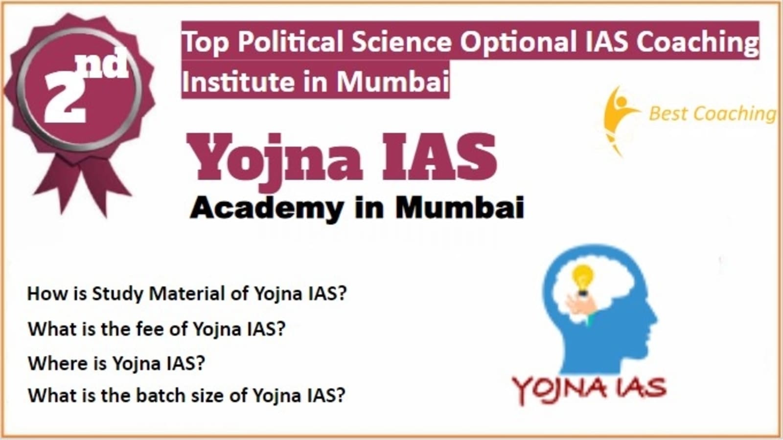 Rank 2 Best Political Science & International Relations Optional IAS Coaching in Mumbai