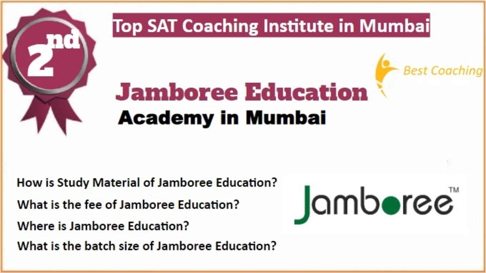 Rank 2 Best SAT Coaching in Mumbai